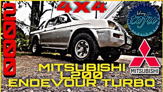 2000 MITSUBISHI L200  ENDEAVOUR  4D56 TURBO 4X4  DIESEL 25 MT  UPHILL DRIVE [upl. by Noved]