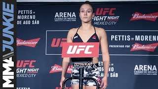 Alexa Grasso misses weight ahead of Randa Markos fight at UFCMexico [upl. by Neyr]