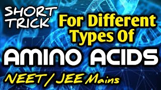 Trick To Remember Different Type Of Amino Acid  Amino Acid Classification Trick  Amino Acid Trick [upl. by Elliott]