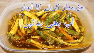 Kareele ka Achar  Karale ka Achar Recipe  Bitter Gourd Pickle  Kerele Ka Achar  Food amp Vlogs [upl. by Leverett216]