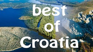 Best of Croatia  TOP 20 places you dont want to miss  Explore Croatia [upl. by Kcirtap]