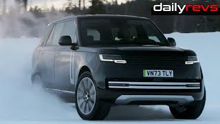 Range Rover EV  Electric Luxury SUV Tested In The 40°C Arctic Circle [upl. by Enelkcaj983]