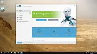 ESET NOD32 Antivirus  How To Access Quarantined Files [upl. by Quinta]