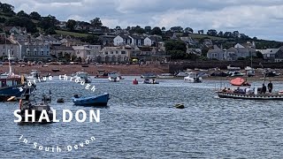 Shaldon Village in South Devon a summer drive through with commentary [upl. by Introk]