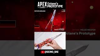 Octane’s Prototype Balisong IRL  Apex Legends [upl. by Gusella]