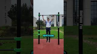 Faire plus de tractions  challengesportif dips musculation sports tractions streetworkout [upl. by Aehsel565]