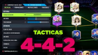 👉¡TACTICAS FIFA 22 442 y 4222 FORMACIONES DESPUÉS del ÚLTIMO PARCHE en FIFA 22🚀 LAS MEJORES [upl. by Aloivaf]