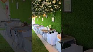 Best restaurant with all type of food for Brekfast panchgani tent house and Hollywood palace resort [upl. by Elbertina]