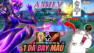 Amily Đi Rừng Vs Build Đồ Sát Thủ 1 Đá 1 Mạng Khiến Team Bạn Thấy là Chạy Rank Cao thủ Hoàng Sadboy [upl. by Chasse]