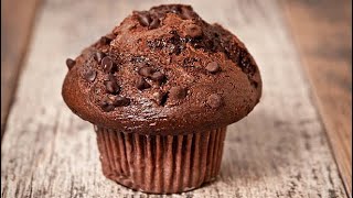 Recette de muffins au chocolat ultra moelleux [upl. by Latreese]