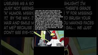 Foghorn Leghorn meets Toru 🫥🐔 looneytunes memes animeclips mha myheroacademia voiceacting [upl. by Esdras340]