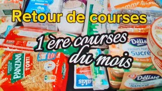 Retour de courses Leclerc 🛒 Eco  et Marque Repère avec les prix amp idée menu de la semaine [upl. by Wyon]