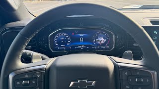 2024 Chevy Silverado ZR2 Driver Information Cluster Full Walkthrough [upl. by Faunie]