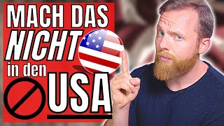 17 Dinge die man NICHT in den USA machen sollte [upl. by Elahcar]