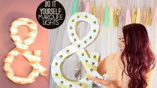 DIY Marquee Lights [upl. by Eetsirhc]