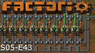 Factorio S05 E43 Kovarex Enrichment [upl. by Idnyc396]