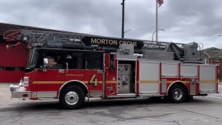 Morton Grove Engine 4 Returning [upl. by Aaren]