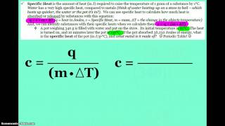 Density and Specific Heat [upl. by Rhoda]