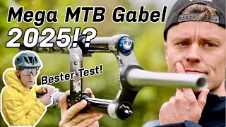 NIEMAND kennt dieses neue TOP MTB Gabel 2025er PreisLeistungKiller Bester Real Live Test [upl. by Gershon]