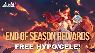 END OF SEASON REWARDS  CALCULATOR  FREEHYPOCELE  AFK JOURNEY [upl. by Theresina661]