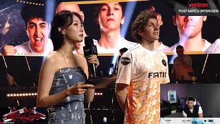 FNC Boaster Post Match Interview vs Bilibili Gaming  Valorant Champions Seoul 2024 Group A [upl. by Onairpic671]