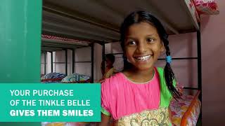 The Tinkle Belle Helps  Mabels Angel House Orphanage [upl. by Anaoj230]