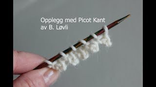 Opplegg med picotkant [upl. by Nelrah]