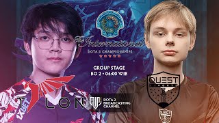 Dota 2 Indo  Talon vs PSGQuest  Group Stage Bo 2  The International 2023 ft youkdoto [upl. by Mirak82]