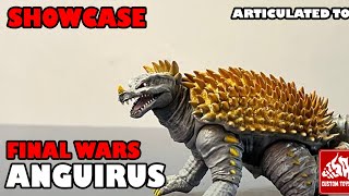 Articulated Anguirus from Godzilla Final Wars by Ricsan Custom Toys  Showcase [upl. by Cimbura]