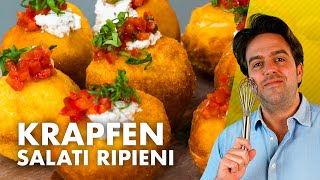 Krapfen salati ripieni ARIA PARTENOPEA [upl. by Lammaj381]