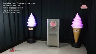 Protelex Hard Ice Cream Machine [upl. by Ammon]