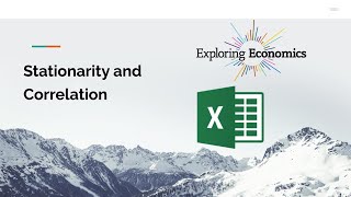 Stationary Processes and Correlation in Excel [upl. by Sidran]