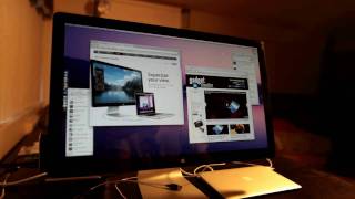 27inch LED Apple Cinema Display Overview [upl. by Nosreve]