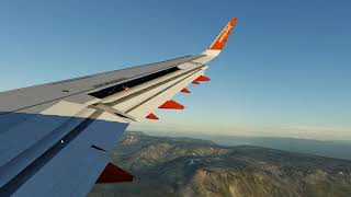 XPlane 12  Landing at Akureyri Airport  Airbus A321neo  Easyjet [upl. by Ondrea]