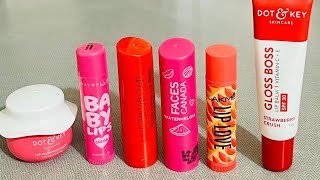 Honest Review Of My LIP BALM COLLECTION  Top 5 lip balm review bestlipbalms [upl. by Elolcin]