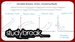 Variable Kosten Arten Kostenverläufe  Kosten und Leistungsrechnung [upl. by Zarah321]