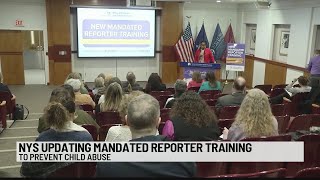 NYS updating mandated reporter training to prevent child abuse [upl. by Wiedmann]