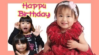 ここちゃん２才になりました にゃーにゃちゃんねる cocochan Happy Birthday [upl. by Sunday]