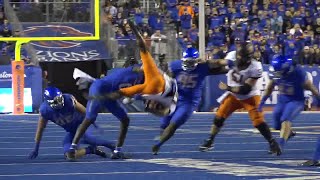 Boise State hosts Nevada in a matchup featuring a top quarterback vs a stout Broncos defense [upl. by Omik]