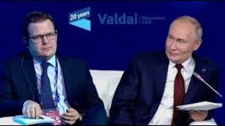 Professor Glenn Diesen speaking with President Vladimir Putin at Valdai Discussion Club 07112024 [upl. by Siroved]