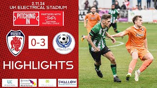 Early Bedford Goals Sink Sporting  Bromsgrove Sporting 03 Bedford Town [upl. by Anwahsed]