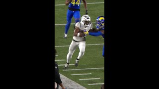 JaMarr Chase catches for a 43yard Gain vs Los Angeles Rams [upl. by Pontias988]