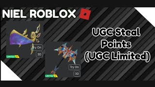 UGC Limited UGC Steal Points Script  Roblox [upl. by Enenstein775]