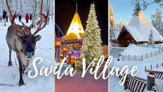 Santa Claus Village in Rovaniemi Finland  Lapland Winter Wonderland Experience [upl. by Lareine]