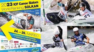 2023 ICF CanoeKayak Slalom World Ranking Competition  Solkan Slovenia  Finals [upl. by Sabina937]