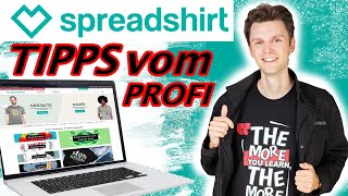 👕 SPREADSHIRT TIPPS 💰vom Experten richtiges Design erstellen und hochladen T Shirt Business 2020 [upl. by Sondra647]