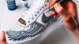 7 TRUQUES INOVADORES PARA CUSTOMIZAR TÊNIS NIKE [upl. by Novahc313]