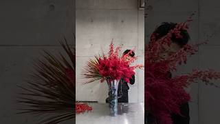 【Dracaena concinnaRenantheraCelosia argentea】flower flowermaking flowerdesign floralart [upl. by Nolahs]