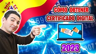 ✅ Cómo Obtener el CERTIFICADO DIGITAL de Persona Física FNMT 2023 en España 📝 Tutorial Paso a Paso 💻 [upl. by Longawa206]