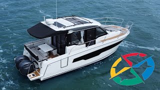 Jeanneau Merry Fisher 895 Series 2  walkaround tour and sea test [upl. by Adym]